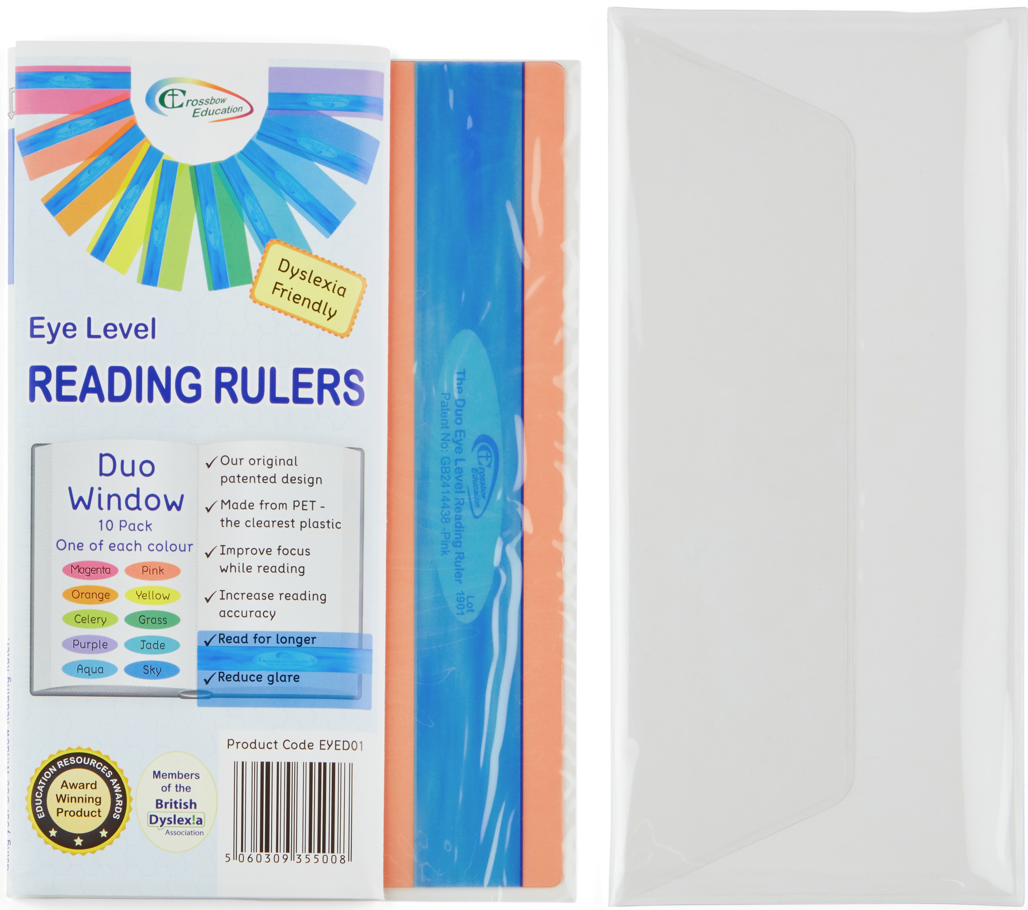 reading ruler packaging